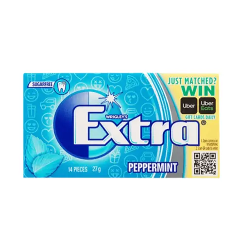 Extra 薄荷味香口膠（14 粒）